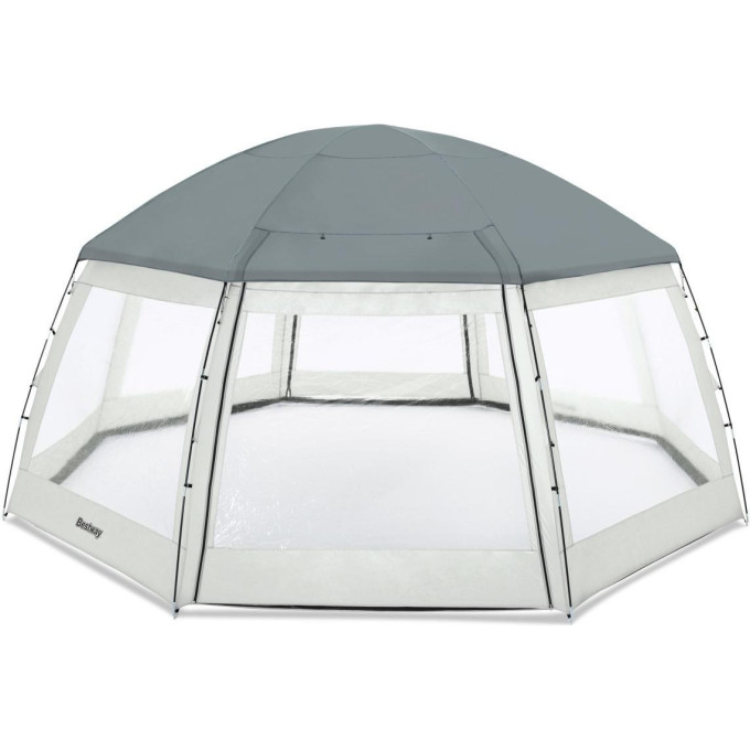 Круглый купол для бассейна BESTWAY 600x600x295см