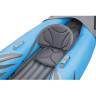 Надувная байдарка BESTWAY SURGE ELITE X1 KAYAK 305x91х40 см, алюминиевое весло 230 см, насос 62086, до 100кг
