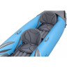 Надувная байдарка BESTWAY SURGE ELITE X2 KAYAK 382x94х42 см, алюминиевые весла 230 см 2 шт, насос 62086, до 180кг