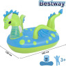 Надувная игрушка-наездник BESTWAY Дракон 134х142см с ручками, до 45кг, от 3 лет