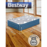 Надувная кровать 152х203х46см BESTWAY TRITECH FASHION FLOCK