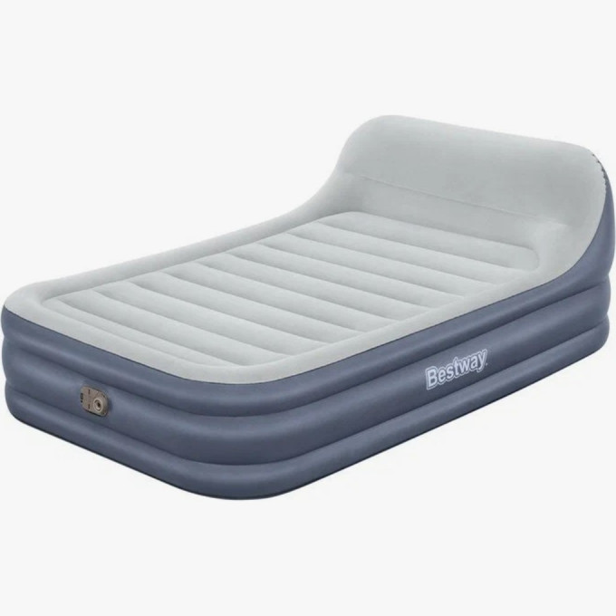 Надувная кровать 152х226х84(46)см BESTWAY SLEEKFLOW с изголовьем