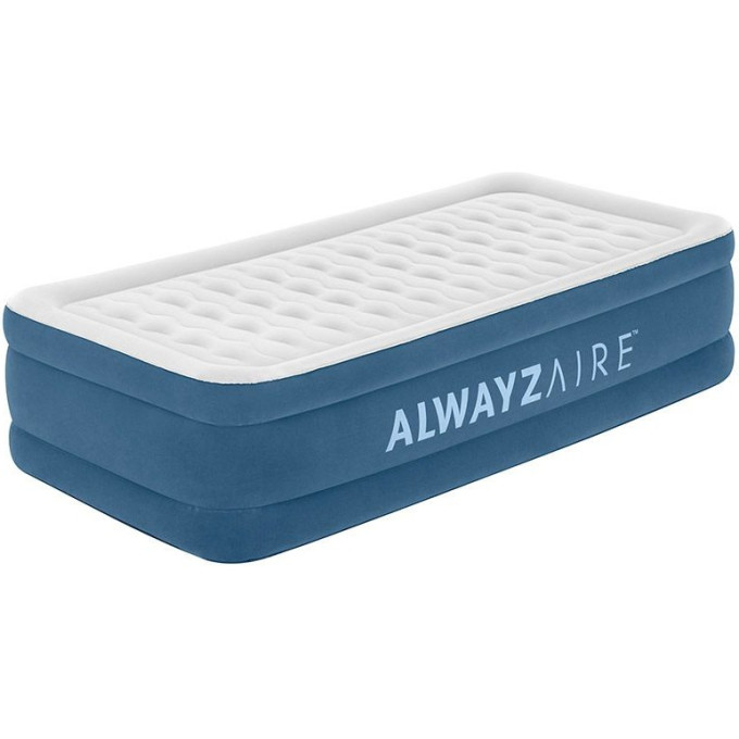 Надувная кровать BESTWAY ALWAYZAIRE 97х191х46см, встр.насос 220В с автоподкачкой, до 150кг