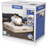 Надувная кровать BESTWAY с подголовником, встроенный насос, 152х203х42см, до 300 кг