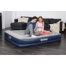 Надувная кровать BESTWAY TRITECH AIRBED 152х203х36см с подголовником, встр.насос 220В, до 300кг