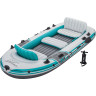 Надувная лодка BESTWAY ADVENTURE ELITE X5 RAFT SET 65159 364х166см, до 600кг