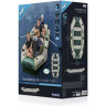 Надувная лодка BESTWAY RANGER ELITE X4 RAFT SET 320х148х47 см, вёсла, насос 62086, до 500кг