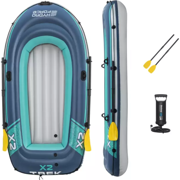 Надувная лодка BESTWAY TREK X2 RAFT SET 294х137 см (до 360 кг)