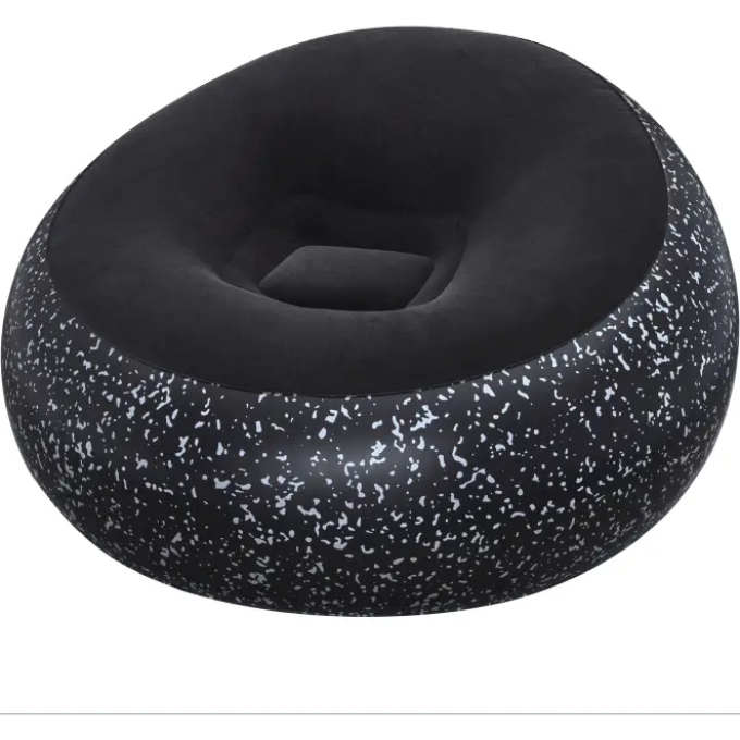 Надувное кресло BESTWAY 75153 BW INFLATE-A-CHAIR 112x112x66см черное