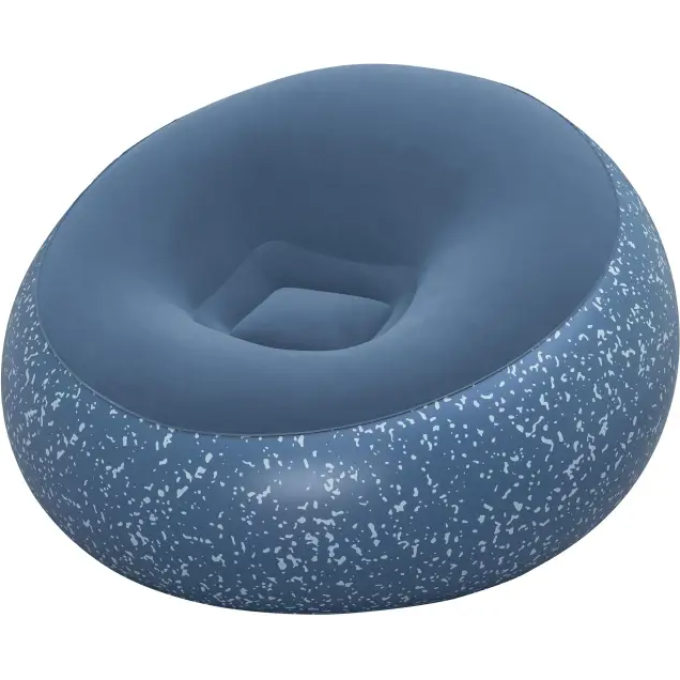 Надувное кресло BESTWAY INFLATE-A-CHAIR 75154 BW 112x112x66см синее