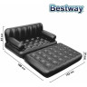 Надувной диван-трансформер BESTWAY 152х188х64см 