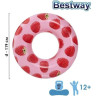 Надувной круг BESTWAY SCENTSATIONAL 119см с запахом малины, от 12 лет