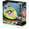 Надувной круг-кресло 119см (106х106х45см) BESTWAY WHITECAP RIDER с ручками, до 90кг
