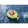 Надувной круг-кресло 119см (106х106х45см) BESTWAY WHITECAP RIDER с ручками, до 90кг