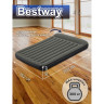 Надувной матрас 152х203х30см с подголовником BESTWAY