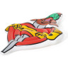 Надувной матрас BESTWAY SUMMER LOVE TATTOO 43265 198х137 см
