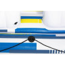 Надувной матрас-остров 389х274см BESTWAY TROPICAL BREEZE с навесом, до 540кг
