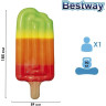 Надувной матрас-плот для плавания BESTWAY ФРУКТОВЫЙ ЛЁД 185х89см до 90кг