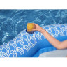 Надувной матрас-шезлонг BESTWAY для плавания 178х117см с сеткой, до 90кг