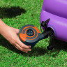 Насос электрический на батарейках BESTWAY SIDEWINDER D CELL (4шт х тип D) 430л/м, 3 насадки в комплекте