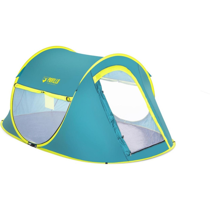 Палатка 2-местная BESTWAY COOLMOUNT 2 235x145х100см 1 слой, 190Т polyester PU, 2000мм, 120гр/м2 PE