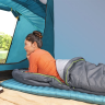 Самонадувающийся спальный коврик каремат BESTWAY TERRAINPRO 69621 183x51x5.1см