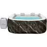 СПА-бассейн BESTWAY HOLLYWOOD LUXE AIRJET 6 MARBLE 6001F, 180х180х66см