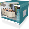 СПА-бассейн BESTWAY ROME AIRJET 6001M BW 201х201х71см 1180л