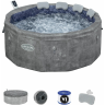 СПА-бассейн BESTWAY CARRARA AIRJET 6001V BW150/170х65см 850л