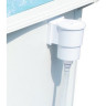 Стальной бассейн BESTWAY HYDRIUM 300х120см, 7630л + песочный ф/насос 3028 л/ч, лестница, тент, подстилка
