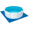 Стальной бассейн BESTWAY HYDRIUM 300х120см, 7630л + песочный ф/насос 3028 л/ч, лестница, тент, подстилка