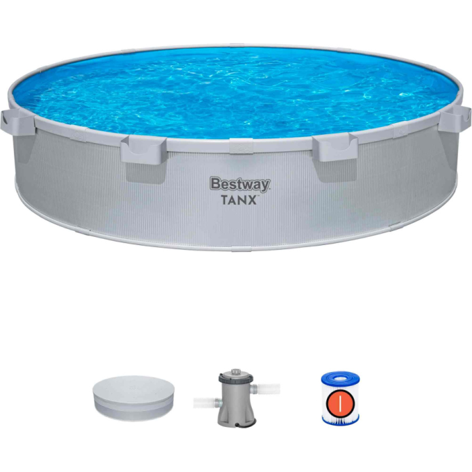Стальной бассейн BESTWAY 561RW BW HYDRIUM 305x61см, 3790л