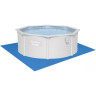 Стальной бассейн BESTWAY HYDRIUM 360х120см, 10990л + песочный ф/насос 3028 л/ч, лестница, тент, подстилка