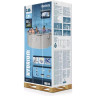 Стальной бассейн BESTWAY HYDRIUM 360х120см, 10990л + песочный ф/насос 3028 л/ч, лестница, тент, подстилка