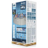 Стальной бассейн BESTWAY HYDRIUM 460х120см, 17430л + песочный ф/насос 5678 л/ч, лестница, тент, подстилка