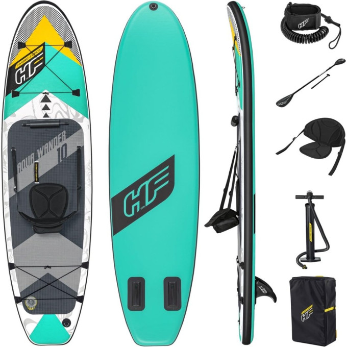 SUP-доска для плавания BESTWAY AQUA WANDER TRAVELTECH, 305*84*12 см