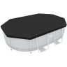 Тент для каркасного бассейна BESTWAY POWER STEEL OVAL POOLS 305х200х84 см