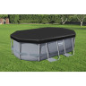 Тент для каркасного бассейна BESTWAY POWER STEEL OVAL POOLS 305х200х84 см