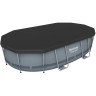 Тент для каркасного бассейна BESTWAY POWER STEEL OVAL POOLS 427х250х100 см