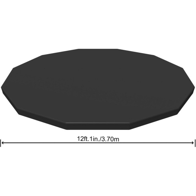 Тент для каркасного бассейна BESTWAY STEEL PRO POOLS, STEEL PRO MAX POOLS, HYDRIUM SPLASHER POOLS 366 см (d 366см)